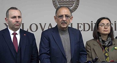 Bakan Özhaseki: "Bize düşen şey bir an önce kentlerimizi depreme dirençli hale getirebilmek"