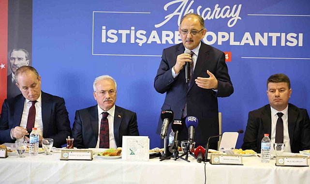 Bakan Özhaseki: "Her an 6-7 büyüklüğünde veya daha yüksek büyüklükte deprem üretebilecek bölgeler var"