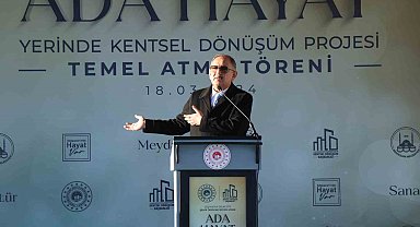 Bakan Özhaseki: "Kentsel Dönüşüm Başkanlığı kurduk, özel bütçe ayırdık"