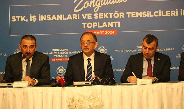 Bakan Özhaseki: "Yapmamız gereken afetlere karşı dirençli şehirler oluşturmak"