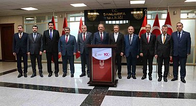 Bakan Özhaseki Şanlıurfa'da