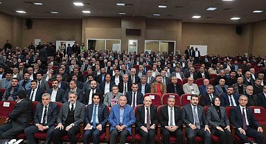 Bakan Şimşek Şanlıurfa'da iş adamlarıyla bir araya geldi