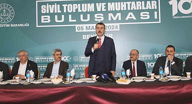 Bakan Tekin: "Milli Eğitim Bakanlığı çok büyük bir aile"