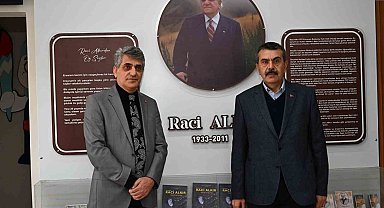 Bakan Tekin; "Raci Alkır Erzurum için bir değerdir"