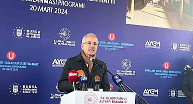 Bakan Uraloğlu: "Bursa'ya 202 milyar liralık yatırım yaptık"