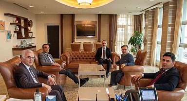 Bakan Yardımcısı Boyraz'dan ESOGÜ Rektörü Prof. Dr. Çolak'a ziyaret