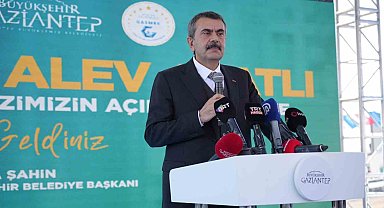 Bakan Yusuf Tekin: "Bu merkez, Alev Alatlı misyonunun ve düşüncelerinin hayata geçmesine katkı sağlayacak"
