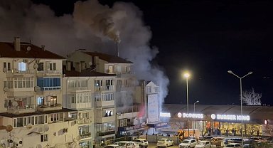 Balıkçı restoranında korkutan yangın