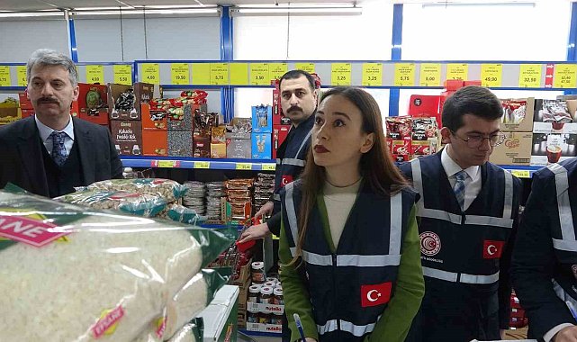 Balıkesir'de Ramazan ayı öncesi marketlerde fiyat ve etiket denetimi