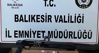 Balıkesir'de şüpheli şahıs denetimi