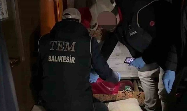 Balıkesir'de terör operasyonu