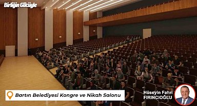 Bartın'a modern bir kongre ve nikah salonu