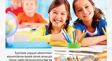 Başer'in yeni projesi ihtiyaç sahibi öğrencilere yönelik oldu