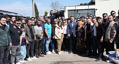 Başkan Adayı Başer, drag pisti projesini otomobil tutkunlarına anlattı
