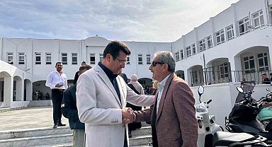 Başkan adayları Mandalinci ve Tosun oyunu kullandı