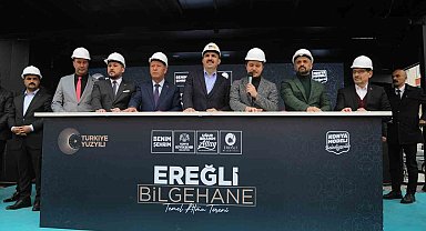 Başkan Altay Ereğli'de Bilgehane temeli attı