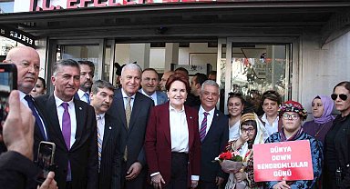 Başkan Atay, İYİ Parti Genel Başkanı Akşener'i ağırladı