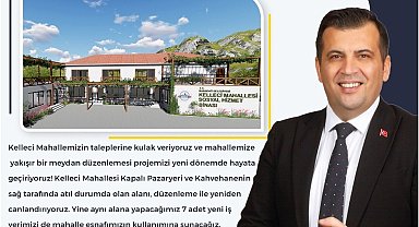 Başkan Atlı'dan Kelleci Mahallesine sosyal hizmet binası müjdesi