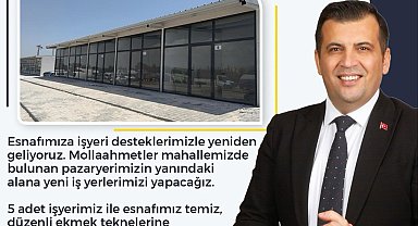 Başkan Atlı'nın yeni projesi esnafa yönelik oldu