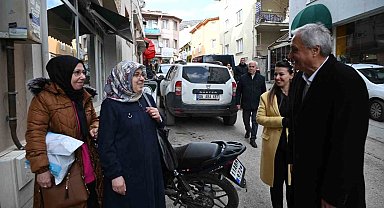 Başkan Bakkalcıoğlu esnaf ziyaretlerine devam ediyor