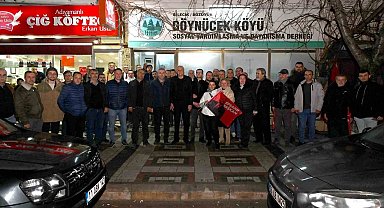 Başkan Bakkalcıoğlu Göynücekliler Derneği'ni ziyaret etti