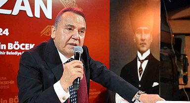 Başkan Böcek Konyaaltılı hemşehrileri ile buluştu
