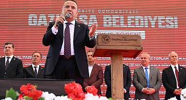 Başkan Böcek: "Gazipaşa'ya 925 milyon liralık yatırım yaptık"