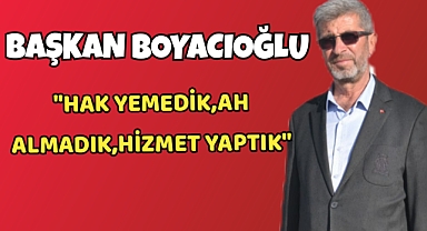 Başkan Boyacıoğlu