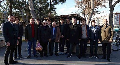 Başkan Büyükkılıç'a esnaf ve vatandaşlardan sıcak ve samimi ilgi