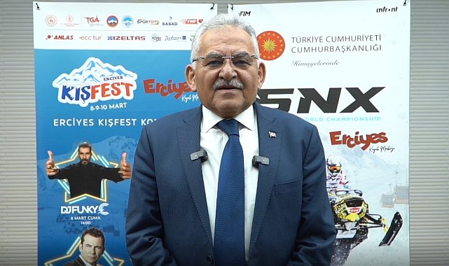 Başkan Büyükkılıç'tan hem Dünya Şampiyonası hem de Kış Festivali'ne davet
