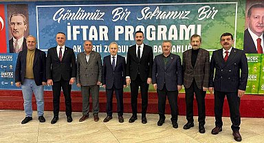 Başkan Çağlayan, "Omuz omuza verince yol mu dayanır"