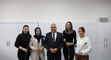 Başkan Çerçi kadın belediye çalışanlarını unutmadı