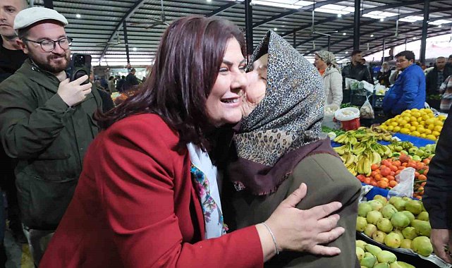 Başkan Çerçioğlu Bozdoğan'da vatandaşlarla buluştu