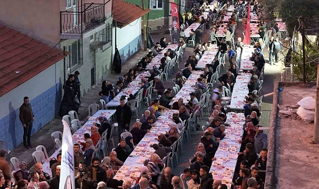Başkan Çerçioğlu, iftar sofralarında vatandaşlarla buluşuyor