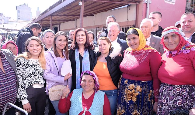 Başkan Çerçioğlu Karacasu'da vatandaşlarla buluştu
