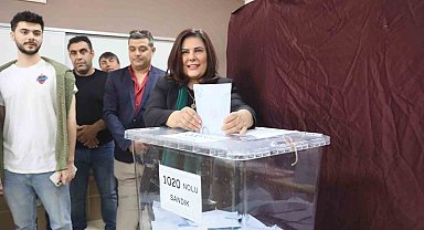 Başkan Çerçioğlu, oyunu kullandı