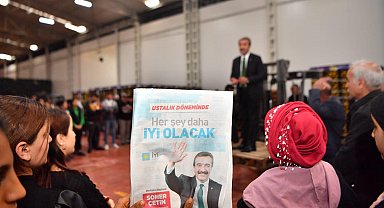 Başkan Çetin: "5 yıl boyunca uyum içinde çalıştık"