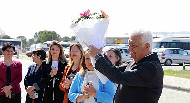 Başkan Gürün'den personele veda ziyaretleri