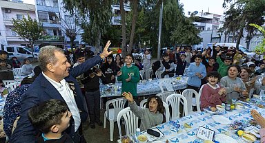 Başkan Seçer, iftar sofrasında vatandaşlarla bir araya geldi