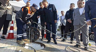 Başkan Seçer, MESKİ'nin kazısız teknoloji sistemini yerinde inceledi