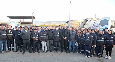 Başkan Tarhan: "Hizmet için varız"