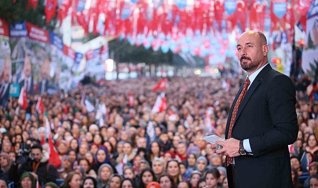 Başkan Togar'dan miting ve toplu açılış