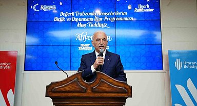 Başkan Yıldırım iftar programında vatandaşlarla bir araya geldi