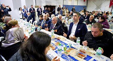 Başkan Yüksel, şehit aileleri ve gaziler ile iftar yemeğinde buluştu