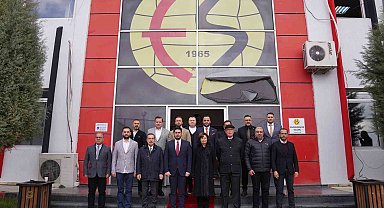 Başkanlardan Eskişehirspor kulübüne ziyaret