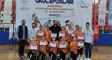 Basketbolda grup maçları heyecanı Denizli'de yaşandı