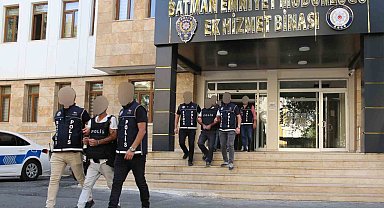 Batman'da uyuşturucu operasyonunda 6 tutuklama