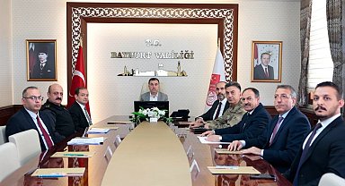 Bayburt'ta 'Üniversite Güvenlik Tedbirleri Koordinasyon Toplantısı' gerçekleştirildi