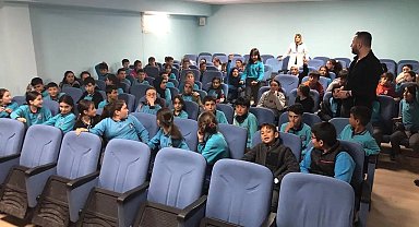 Bayburt'ta öğrencilere su verimliliği konusunda eğitim verildi