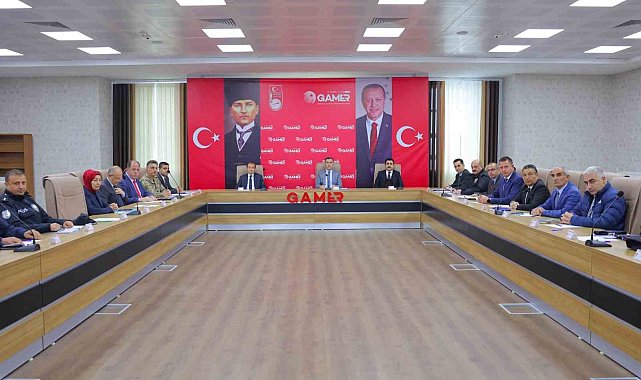 Bayburt'ta Seçim Güvenliği Toplantısı gerçekleşti